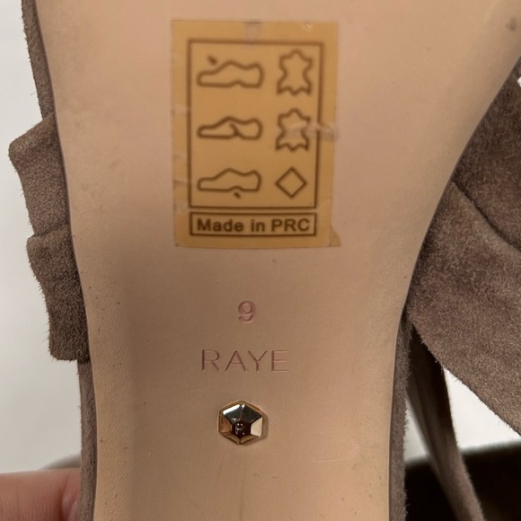 Raye Block Heel Open Toe Wrap Around Ankle Heels - Picture 7 of 10